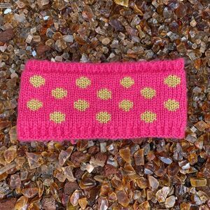Walmart Pink & Gold Head Warmer Band. EUC!